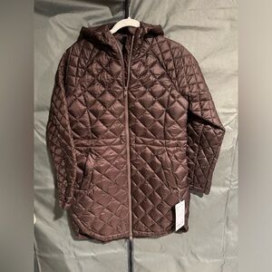 NWT Whisper Featherless Puffer Parka. Brown color no longer available. Size XS